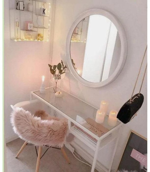 LORA DRESSING TABLE WITH MIRROR-DR01