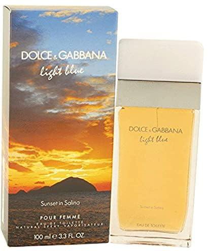 Dolce & Gabbana Light Blue Sunset in Salina For Women 100ml - Eau de Toilette