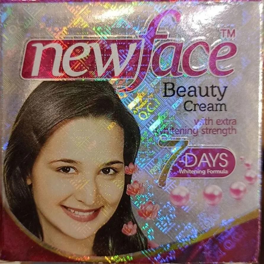 New Face Beauty Cream with Extra Whitening Strength, 7 Days Formula