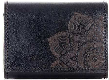 Natural Leather Handmade Wallet Black