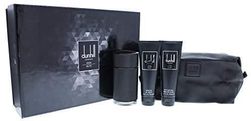 Dunhill Icon Elite 3 Piece Gift Set For Men, 100 Ml Eau De Parfum Spray, 90 Ml Shower Gel, 90 Ml After Shave Balm, Toiletry Bag