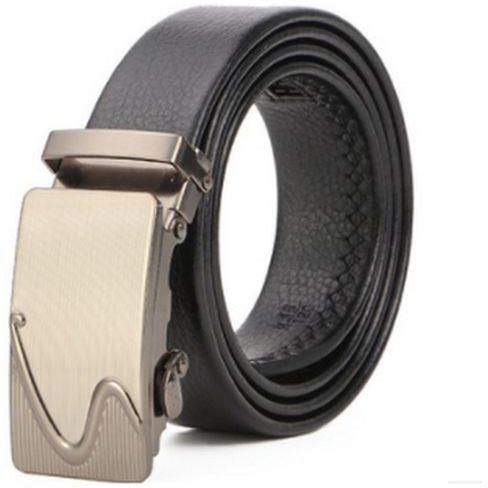 Classy Automatic Luxury Men's Leather Belt-Black
