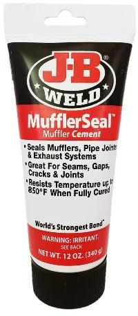 J-b Weld Exhaust/mufflerseal Muffler Cement Plastic Tube 12 Oz