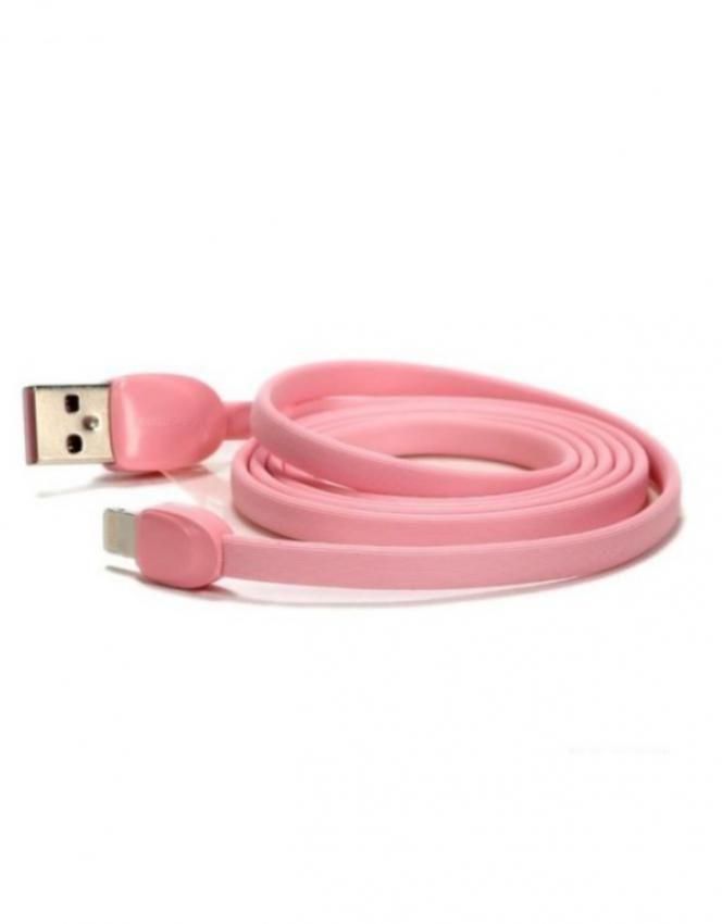 RC-040i Hi-Speed Charge/Data USB Cable for Apple iPhone - Pink