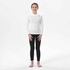 Kids’ thermal ski base layer trousers - BL100 - black