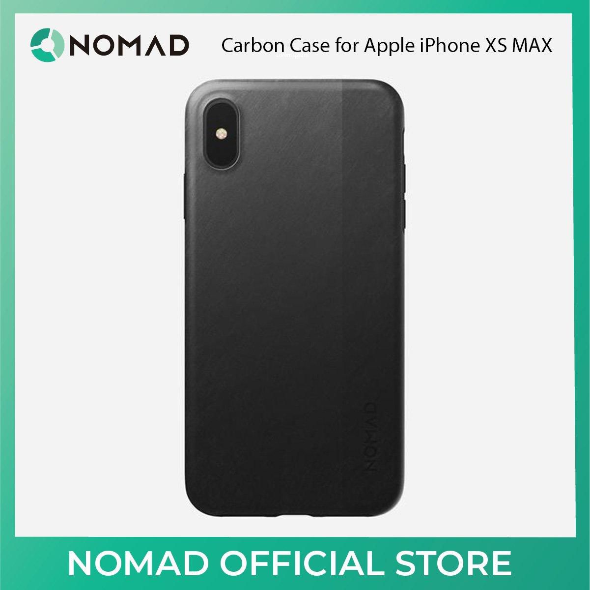 Nomad Carbon Case for Apple iPhone XS Max (Black)