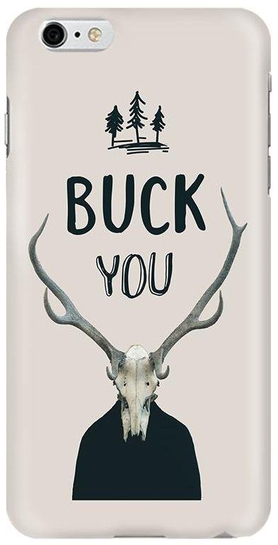 Stylizedd Apple iPhone 6 Plus / 6S Plus Premium Slim Snap case cover Matte Finish - Buck You