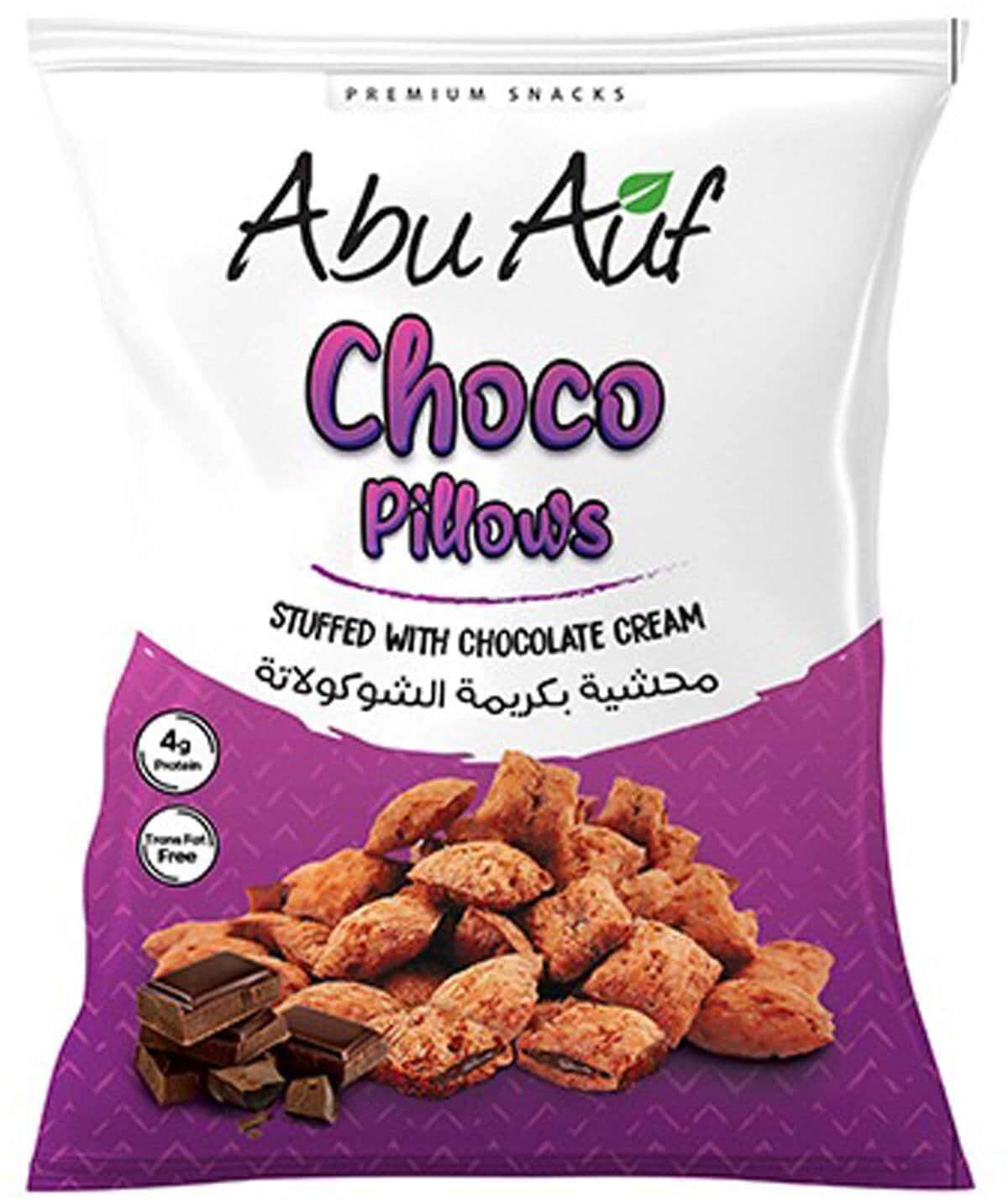 Abu Auf Pillow Snack Choco - 100gm