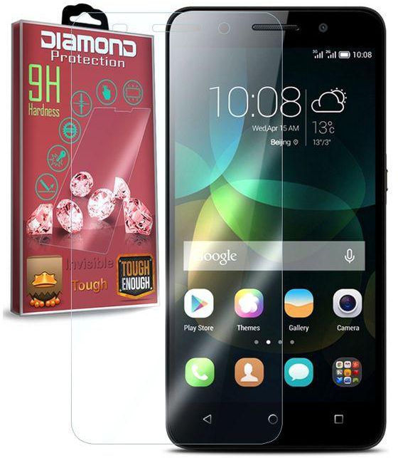 Diamond Real Glass Screen Protector For Huawei 4C - Clear