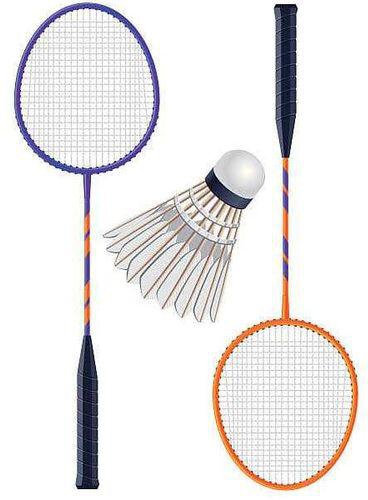 Generic Badminton Set: 2 Rackets 1 Shuttlecock
