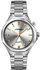 SINOBI 4157 Full Steel Analog Quartz Luminous Wristwatch with LED Light Waterproof Fashion Casual Watches