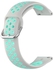 Replacement Band For Samsung Galaxy Watch4 Classic Grey/Mint Green