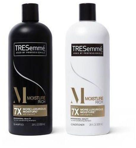 Tresemme For Complete And Balanced Hair Moisture Rich For Dry Hair With Vitamin E 28 Shampoo And Conditioner