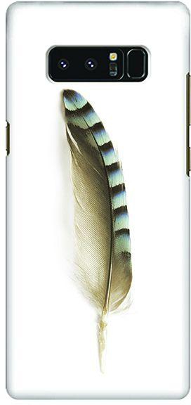 Stylizedd Samsung Note 8 Slim Snap Case Cover Matte Finish - Lonely Feather