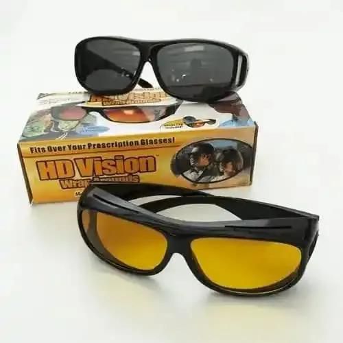 Hd Vision Night Driving Glasses With Custom Pack