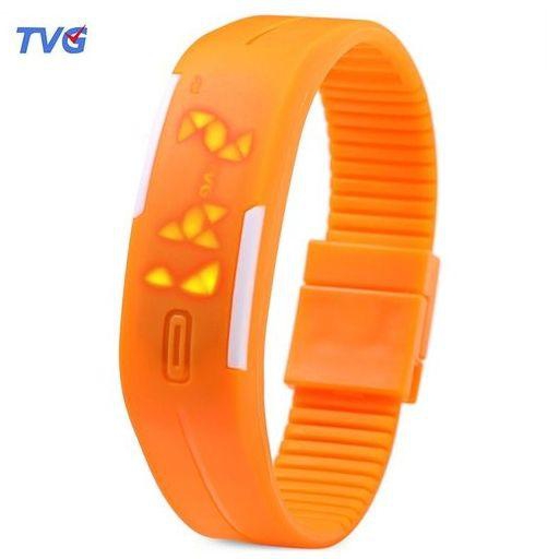 TVG Unisex Digital Watch - Orange