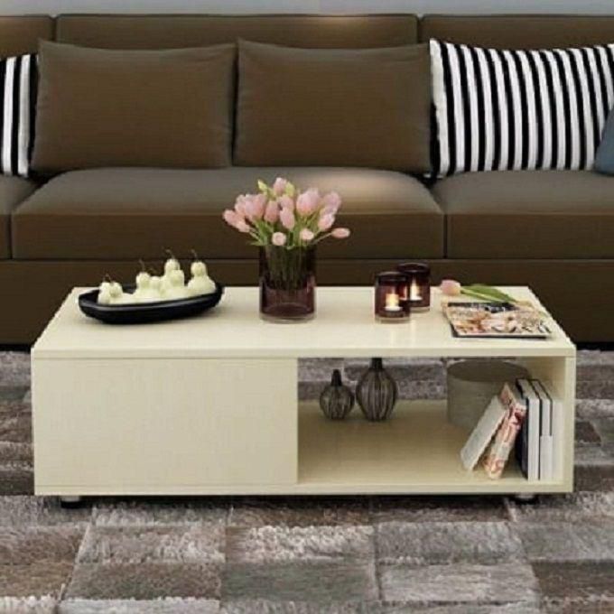 Constantino Royal Coffee Table Off White -(Delivery Within Lagos Only)