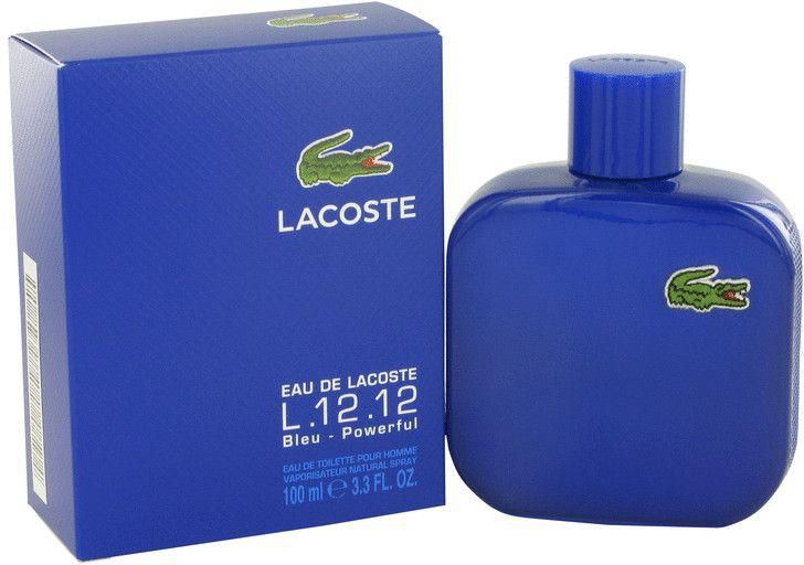 Lacoste Eau De Lacoste L.12.12 Bleu by Lacoste for Men - Eau de Toilette, 100ml