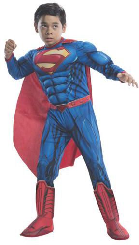 Deluxe Muscle Chest Kids Superman Costume