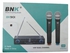 Bnk BK-901 Dual Channel UHF Wireless Microphone Set