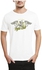 Ibrand S582 Unisex Printed T-Shirt - White, 2 X Large