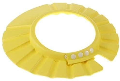 Baby's adjustable shower cap (yellow)