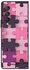 Protective Case Cover For Samsung Galaxy Z FOLD 3 5G Pink Puzzle