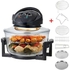 17L Multifunctional Convectional Airfryer Halogen Oven