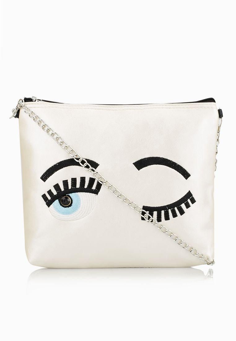 Eye Detail Cosmetic Bag