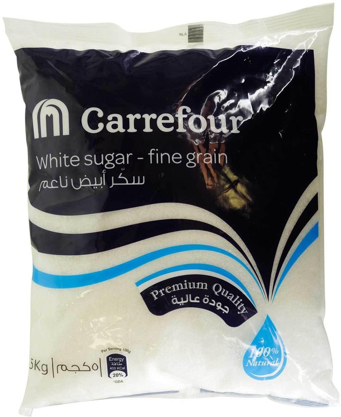 Carrefour fine sugar 5 Kg