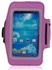 Gym Waterproof Samsung Galaxy S4 Active i9295 Sports Armband Case Cover Incl Calans Screen Protector -(Purple）