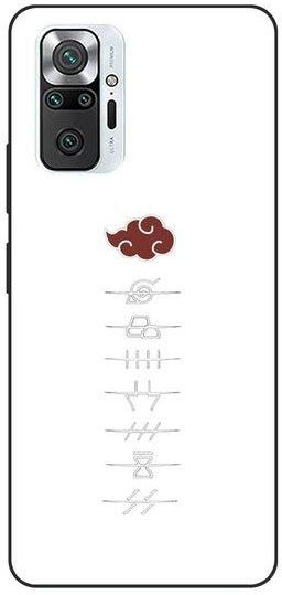 Protective Printed Mobile Cover Naruto Akatsuki Headbands Design For Xiaomi Redmi Note 10 Pro