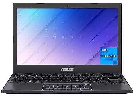 ASUS Vivobook Laptop L210 11.6" Ultra Thin Laptop, Intel Celeron N4020 Processor, 4GB RAM, 128GB eMMC Storage, Windows 11 Home in S Mode with One Year of Office 365 Personal, L210MA-DS04,Star Black