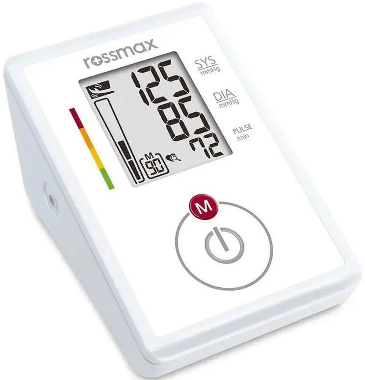 Get Rossmax CH155f Automatic Upper Arm Blood Pressure Monitor - White with best offers | Raneen.com