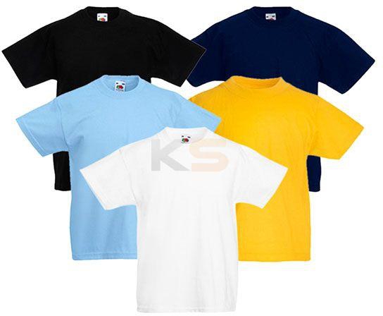 Perfect Fit T-shirt for Kids Set of 5 (EA043)