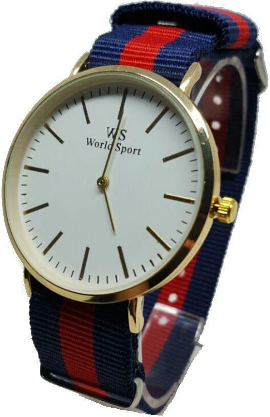 WS Casual Watch For Men Analog Fabric - D45F