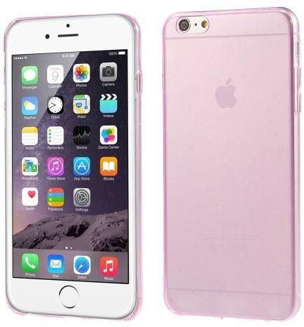 0.4mm Slim Nonslip Inner TPU Case for iPhone 6 Plus - Pink