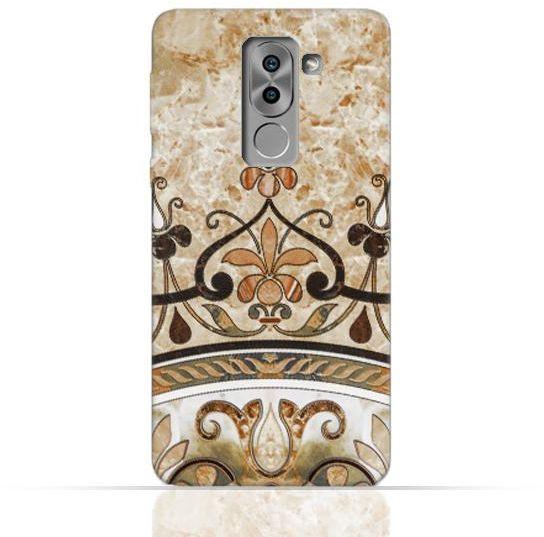 Huawei Honor 6X / Huawei Mate 9 Lite / Huawei GR5 2017  TPU Silicone Case With Abstract Mosaic Tile Texture