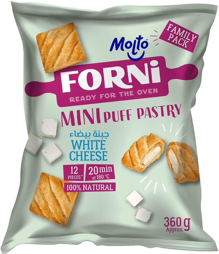 Molto Forni Puff Pastry with White Cheese - 30 gram - 12 Piece