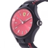 Ferrari Scuderia Pit Crew For Men Red Dial Silicone Band Watch - 830219
