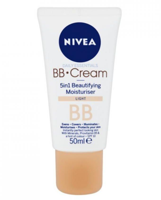 Nivea BB Cream 5-in-1 Beautifying Moisturiser Light SPF 10 - 50ml