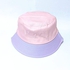 Bucket Hat Cotton 100% Embroidered - Rose And Purple