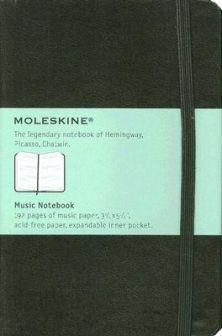 Music Notebook – Pocket