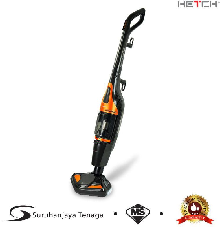HETCH Vacuum & Steam Mop 1000W + 550W (Black/Orange)