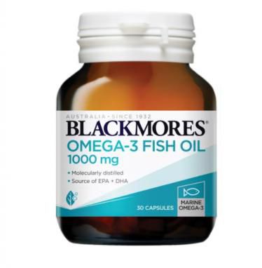 Blackmores Omega 3 Fish Oil 1000mg Bot of 30's