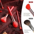 Bs Mall Makeup Brush Set 15 Pcs With Black Case (ٌRed Gold)