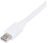 Generic DisplayPort To HDMI Male To Female Adapter For Macbook IMac - White