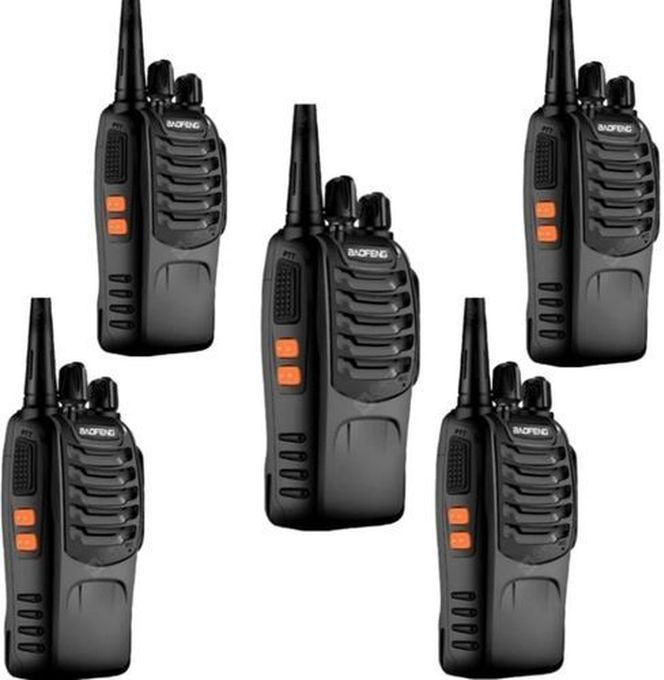 Baofeng 888s 5 Pieces Walkie Talkie BF-888S Two-way Radio