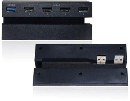  TNP Products for PS4 USB Hub 5 Port USB 3.0 2.0 High