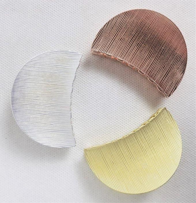 Hair Clip Metal - Set Of 3 - Multicolor